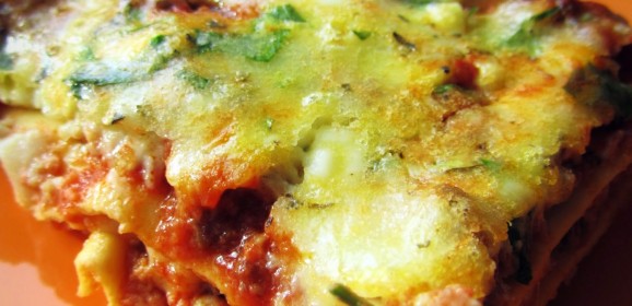 LASAGNA CU CARNE DE VITĂ ȘI MOZZARELLA